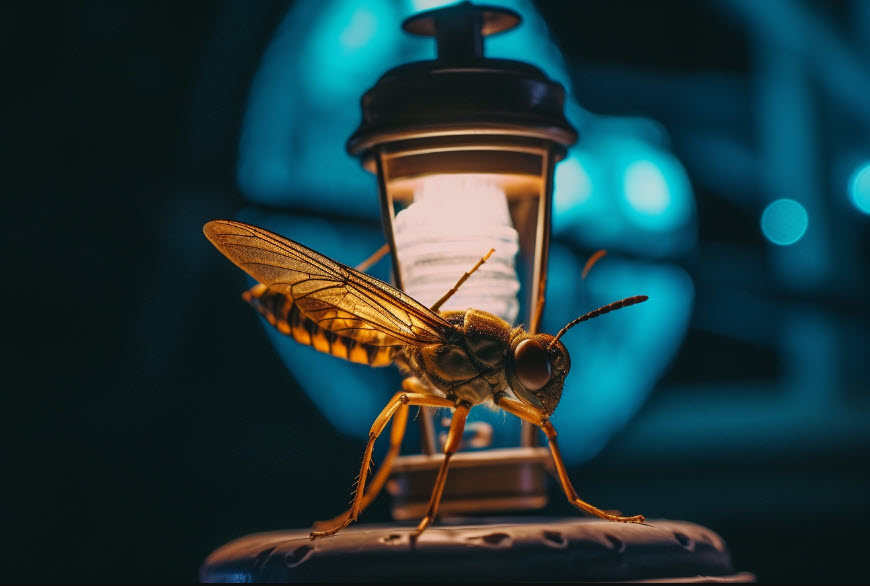 insekter och ljus