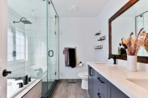 modern large bathroom